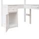 preview thumbnail 10 of 16, Modern Style Loft Bed with Built-in Drawers, Cabinet and Desk, Space-saving, Twin Size, White