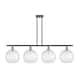 Option Clear Water Glass / Black Antique Brass