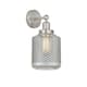 Option Brushed Satin Nickel / Clear Crackle