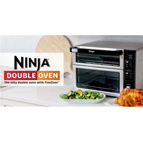 Ninja DCT401 12-in-1 Double Oven with FlexDoor - Bed Bath