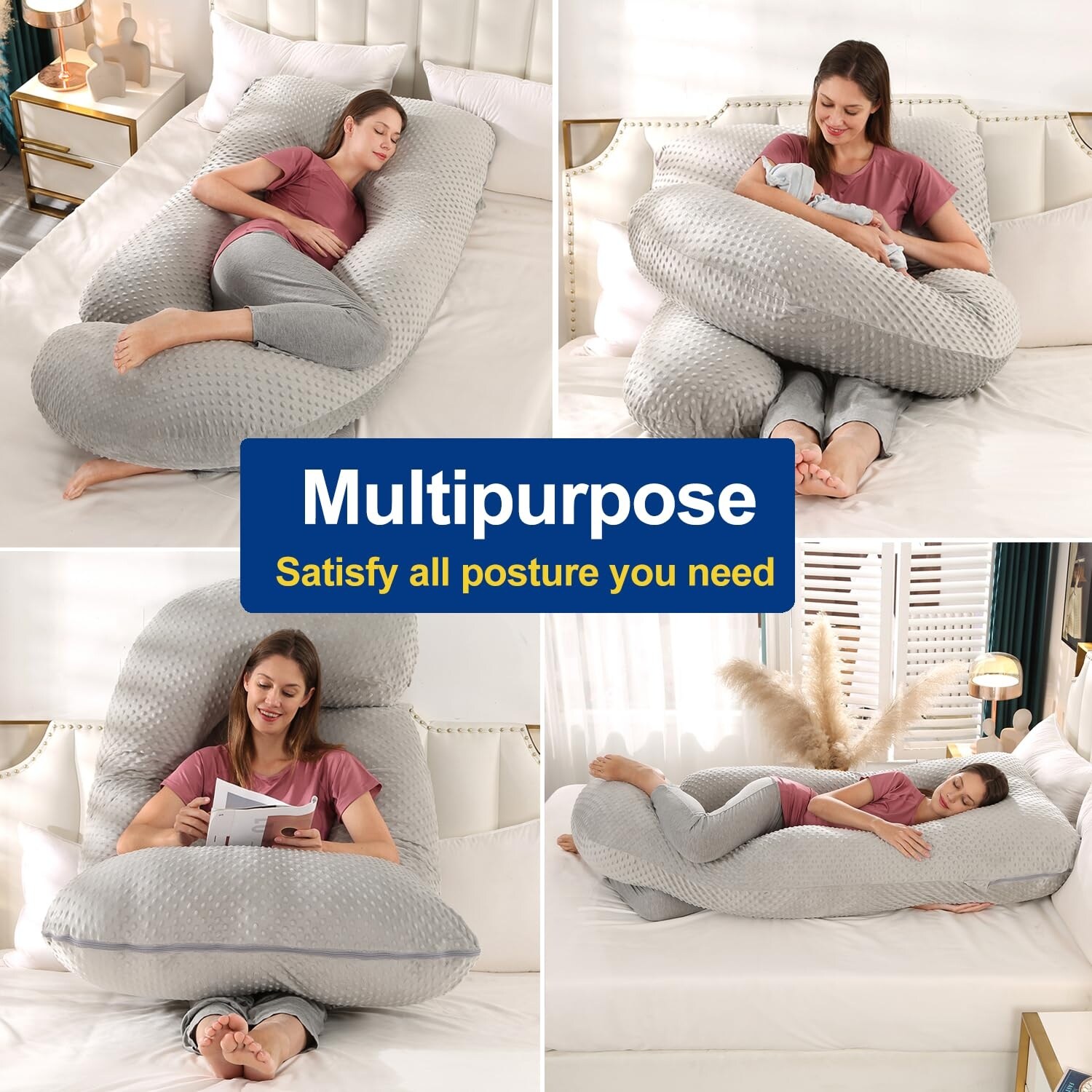 Thera Pillow BATTOP Pregnancy Pillows For Sleeping,Full Body