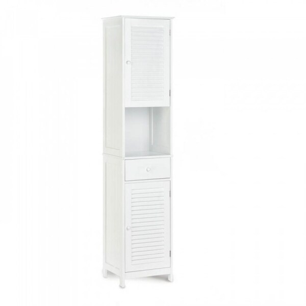 Nantucket Tall White Cabinet