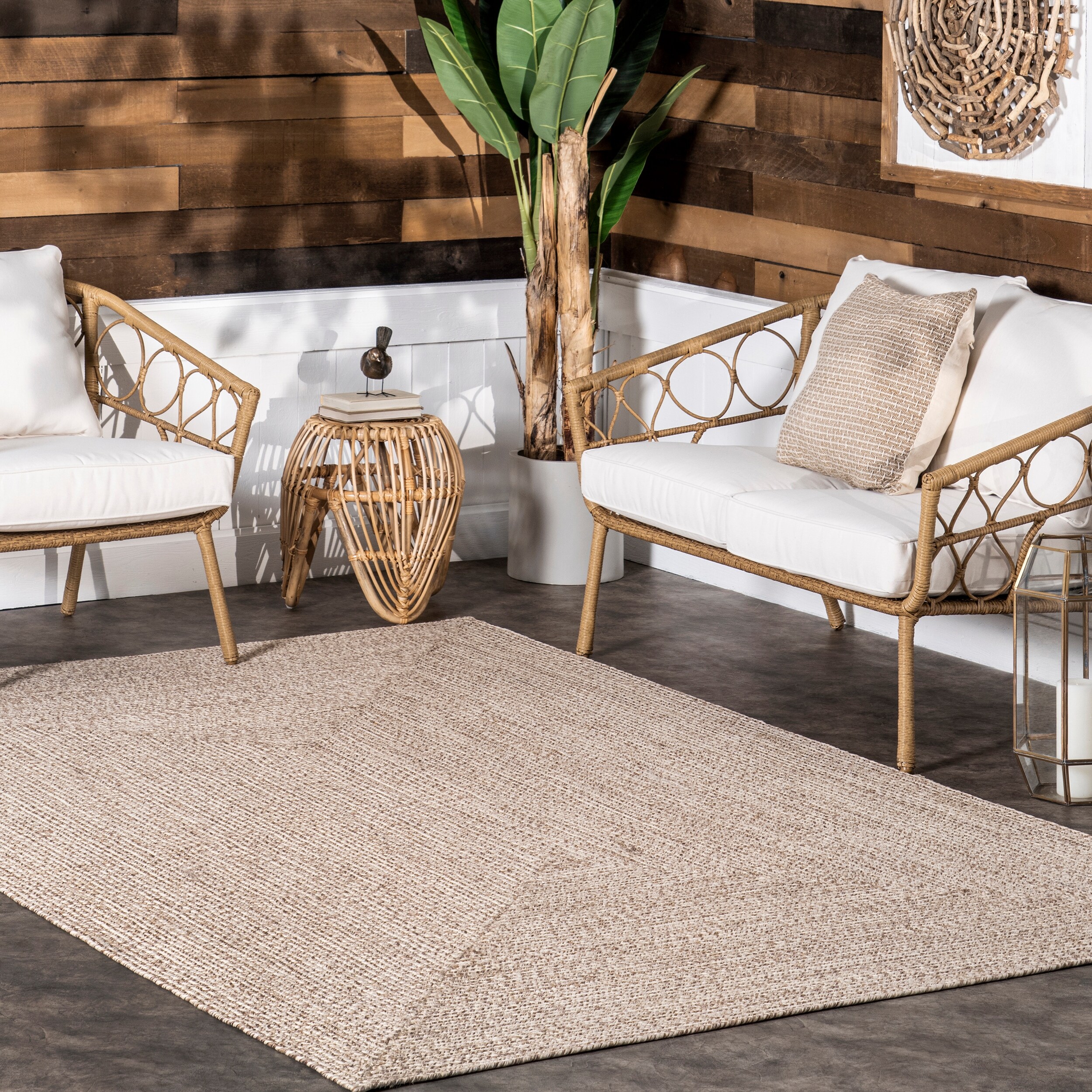 nuLOOM Wynn Braided Indoor Outdoor Area Rug