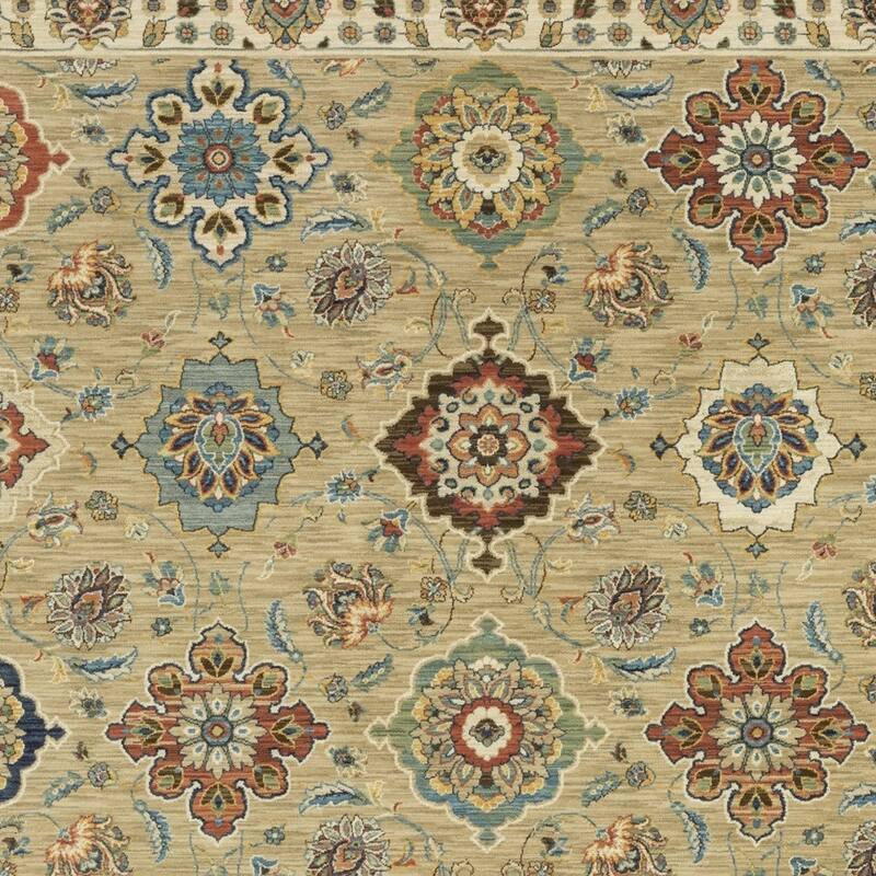 HomeRootsFloral Traditional Runner Area Rug