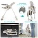 preview thumbnail 17 of 15, Babyjoy Foldable Convertible High Chair Height Adjustable Baby Feeding