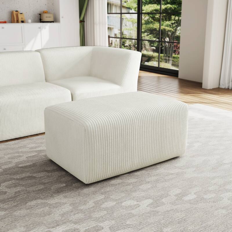 DREAMSIDEA Rectangular Oversized Accent Ottoman
