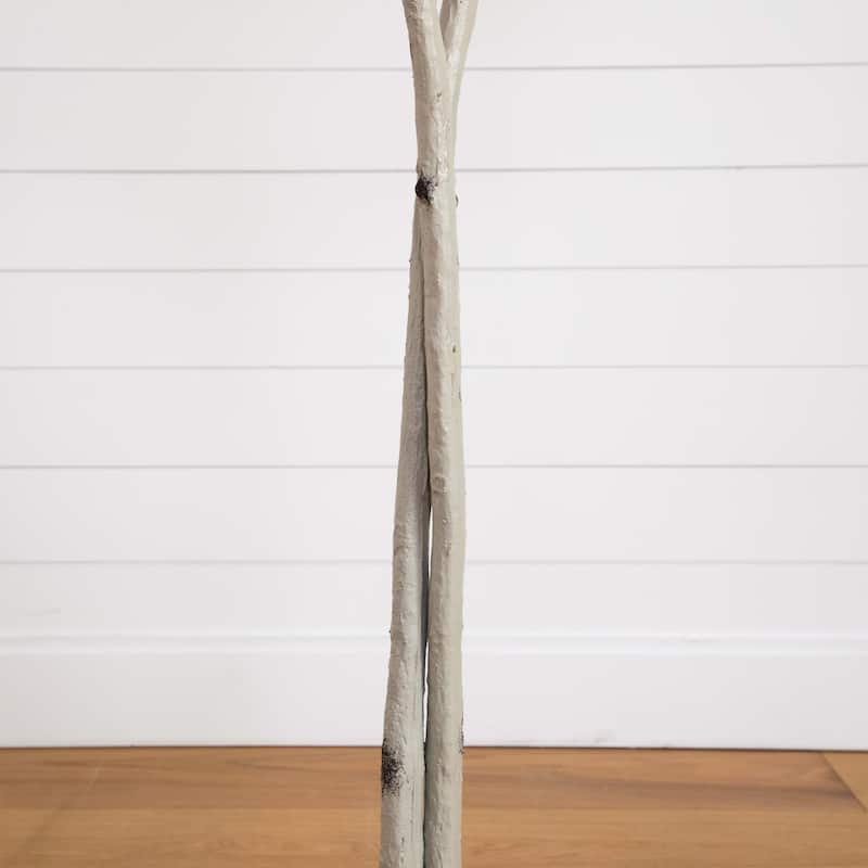 Potted Birch Leaf Artificial Tree - 6' - Unlit