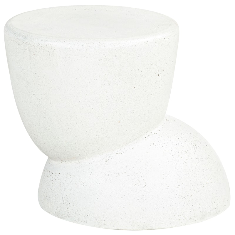 SAFAVIEH Couture Glynda Concrete Accent Table - 22"W x 22"D x 18"H
