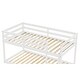 preview thumbnail 7 of 34, Modern Twin over Twin Floor Bunk Bed,Spacious And Comfortable,Easy Assembly for Bedroom