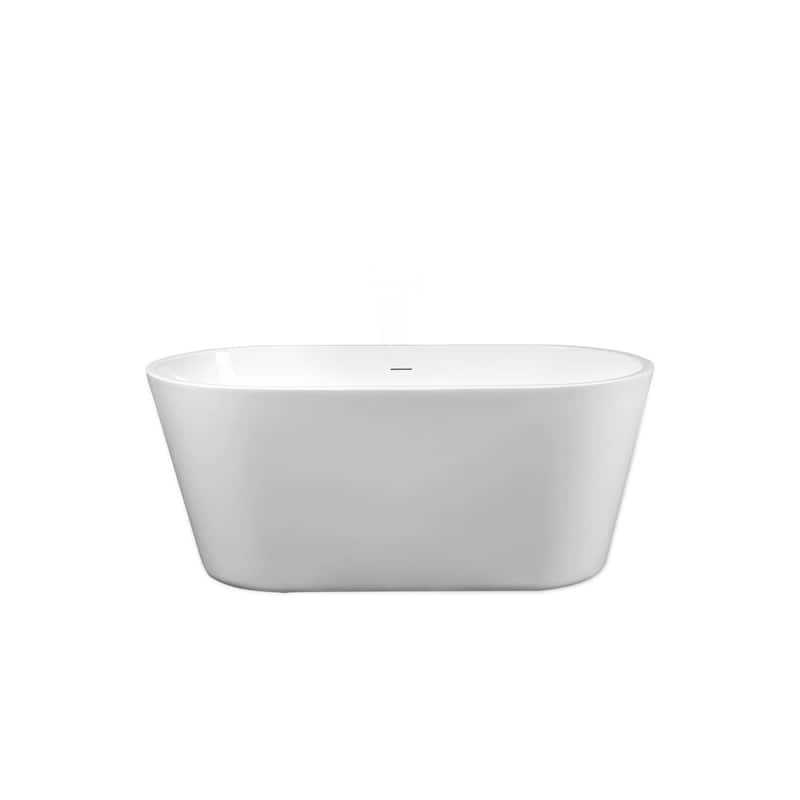 KBV 67'' x 31" Freestanding Soaking Acrylic Bathtub GTBT0007 - 67"