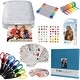 preview thumbnail 2 of 15, HP Sprocket Portable 2x3" Instant Photo Printer (Black Noir), Accesories & Scrapbook Bundle White