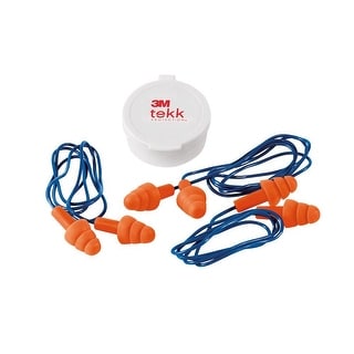3M 90716-80025T Tekk Reusable Corded Ear Plugs - Bed Bath & Beyond ...