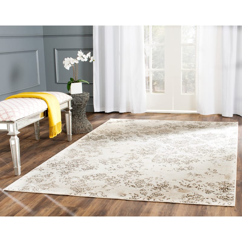 SAFAVIEH Vintage Distressed Boho Zula Oriental Rug - 5'3" x 7'6" - Stone