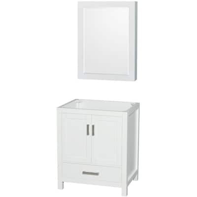 Wyndham Collection WCS141430SWHCXSXXMED Sheffield 30" Single Free