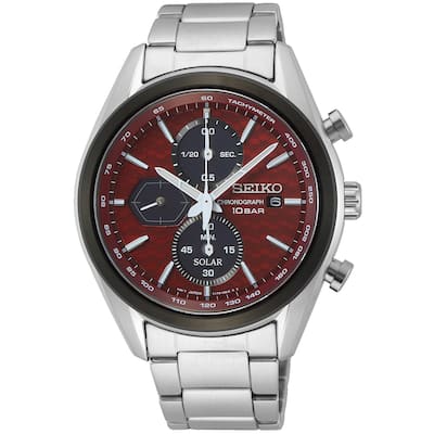 Seiko Men's Macchina Sportiva Red Dial Watch - SSC771 - 6 (36)