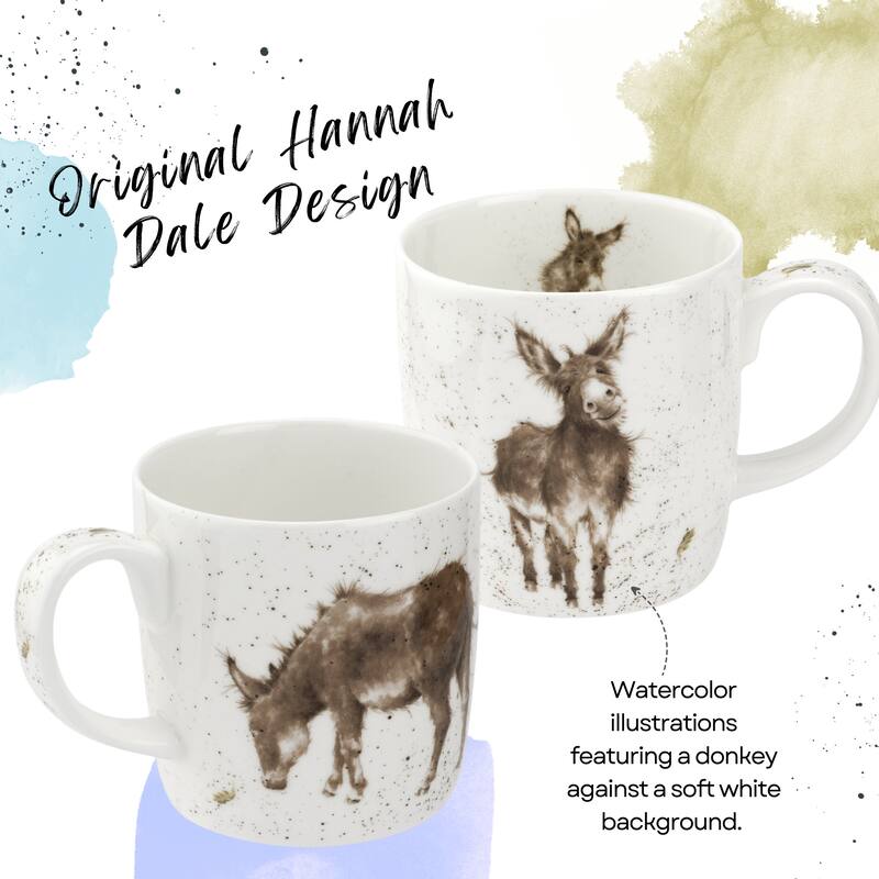 Royal Worcester Wrendale Design Mug Farm Animals