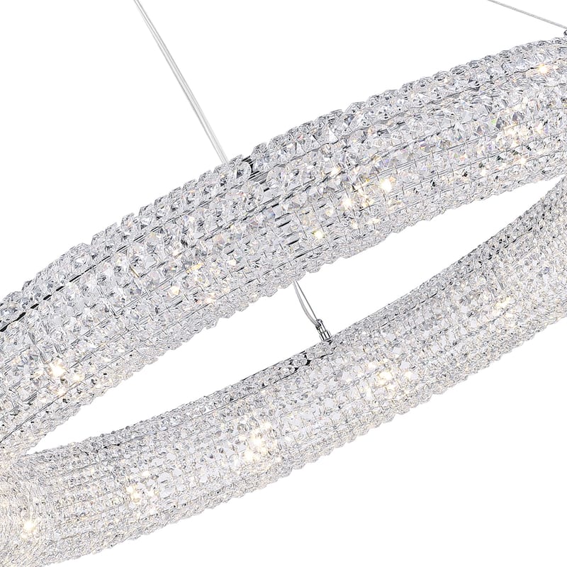 Veronique 16 Light Chandelier With Chrome Finish