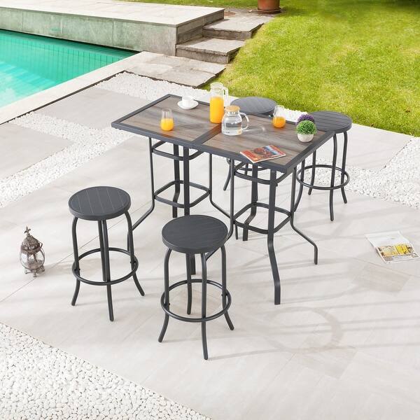 Patio Festival 4Person Bar Height Dining Set Bed Bath & Beyond