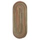 preview thumbnail 9 of 14, Colonial Mills Wayland Rustic Farmhouse Braided Multicolor Runner Rug