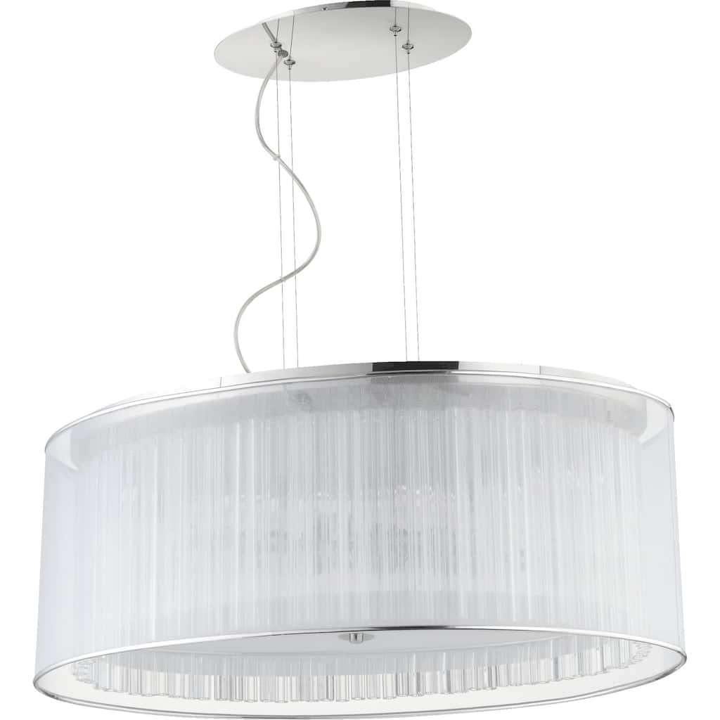Quorum International 660-6 Lee Boulevard 6 Light 29" Wide Chandelier