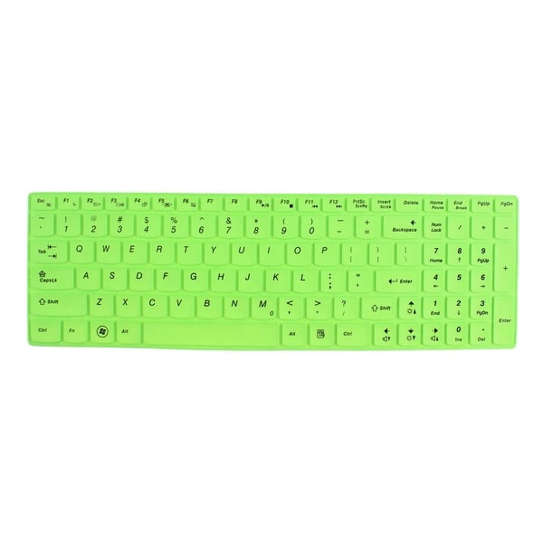 Shop Silicone Notebook Keyboard Protector Film Green For Lenovo Z560 Y570d V570 G570 Overstock 18247891