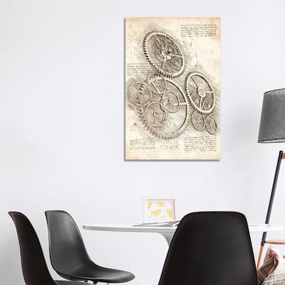 iCanvas "Cogs And Gears" by Cornel Vlad Canvas Print