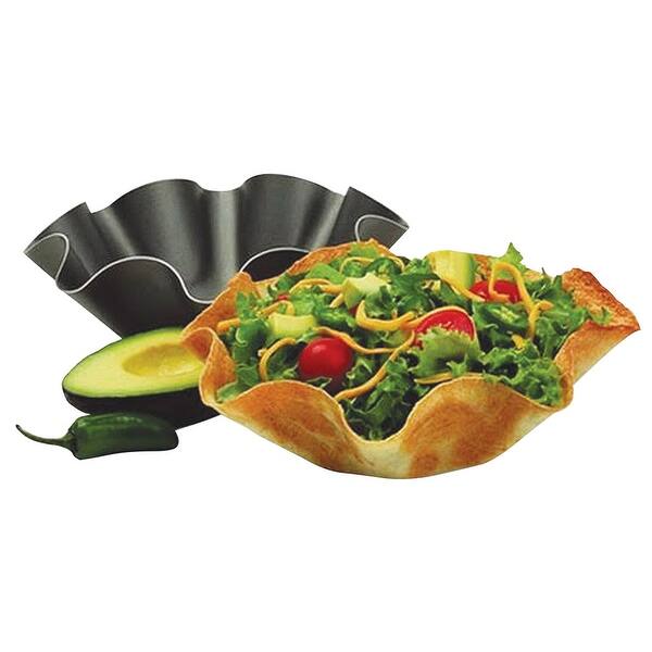 Shop Hic Harold Tortilla Bowl Makers Set Of 2 Non Stick Carbon