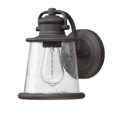 Industrial Dark Bronze Metal Wall Sconce