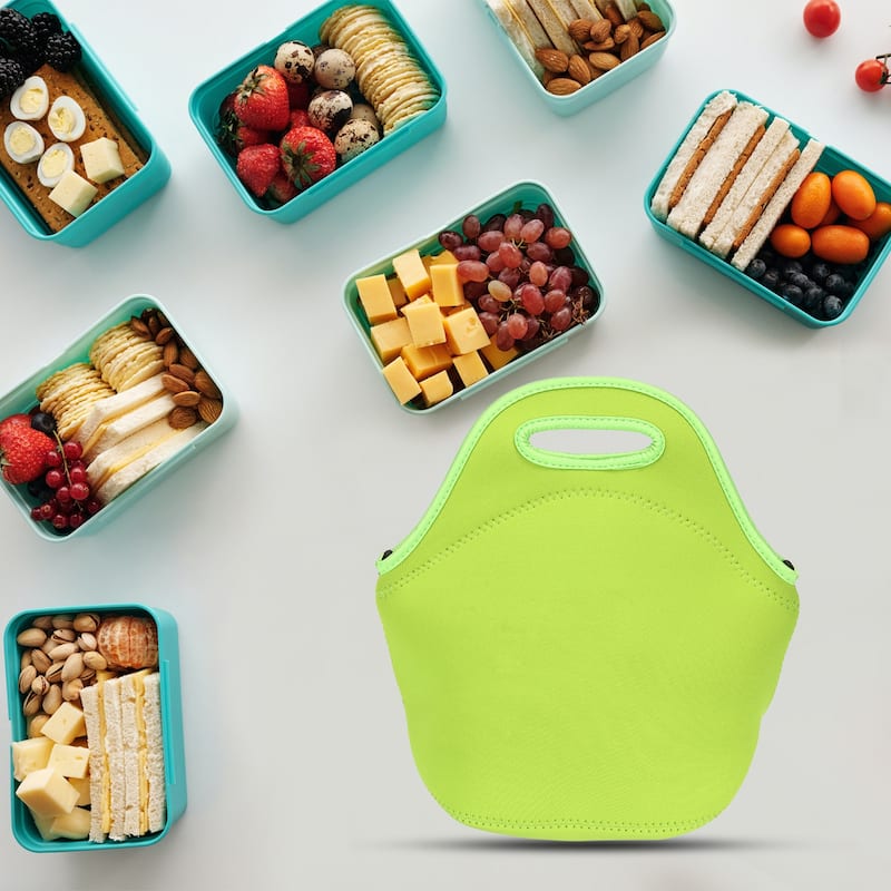 Insulated Lunch Bag, Neoprene Lunch Tote Bag