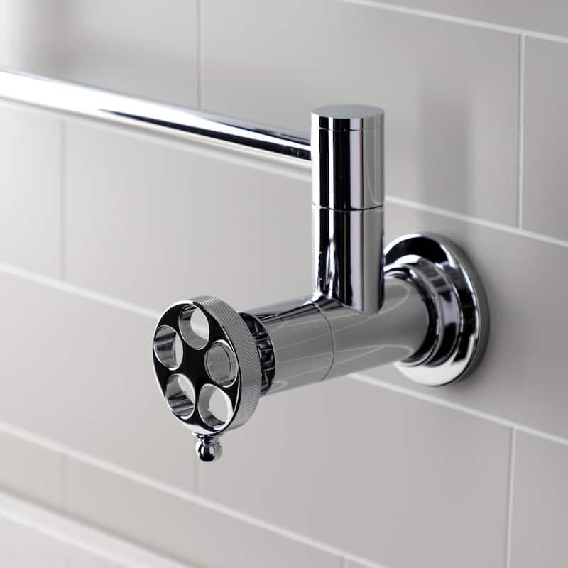 Wendell Two-Handle 1-Hole Wall Mount Pot Filler Faucet