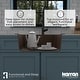 preview thumbnail 16 of 59, Karran Drop-In Quartz Composite 25 in. Single Bowl Kitchen Sink Kit