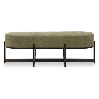 Uttermost Merino Moss Fabric Bench