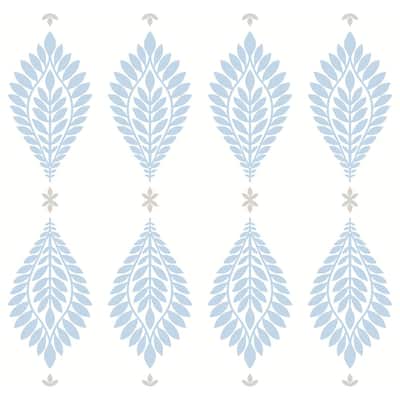 Seabrook Designs Lillian August Mirasol Palm Frond Unpasted Wallpaper