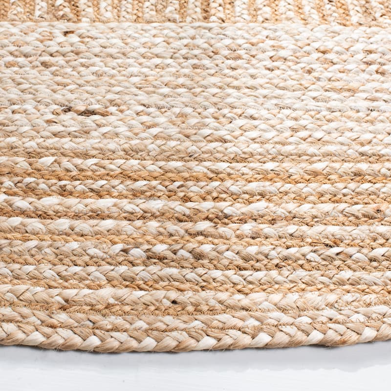 SAFAVIEH Natural Fiber Jessye Stripe Jute Rug
