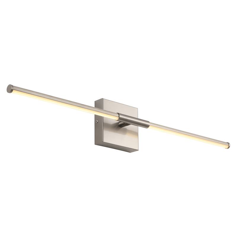 28" Dimmable Integrated LED Metal Wall Sconce, by JONATHAN Y