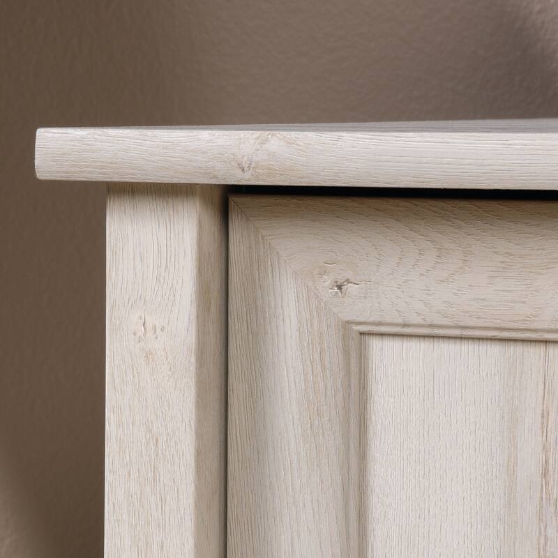 Anmytek Light Oak Writing Desk with 3 Drawers and X Base Farmhouse Home Office and Study Desk