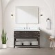 preview thumbnail 11 of 40, Lexora Norwalk Bath Vanity, Carrara Marble Top, Faucet Set, and Mirror