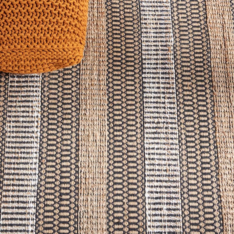 SAFAVIEH Handmade Natural Fiber Galilea Geometric Seagrass Rug