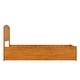 preview thumbnail 71 of 84, Richmond Solid Wood Platform Bed with Footboard & Twin XL Trundle