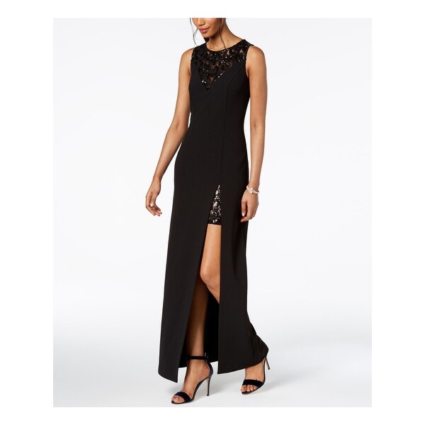 vince camuto black formal dress