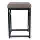 preview thumbnail 3 of 34, HomePop Open Back Metal 24" Counter Stool - 24 inches - 24 inches