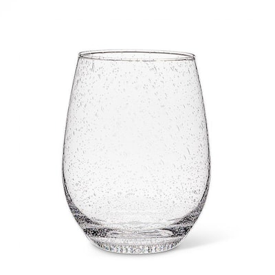 Seeded Stemless Wine Drinking Glass