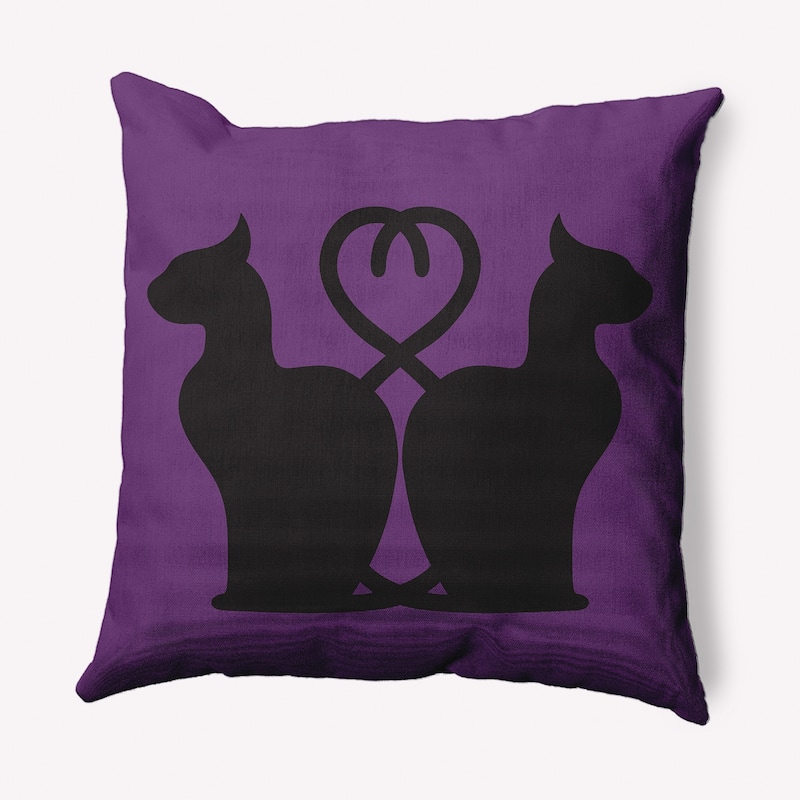 Conniving Cats Decorative Throw Pillow