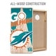 preview thumbnail 4 of 4, Miami Dolphins NFL 2x4 Cornhole Board Set