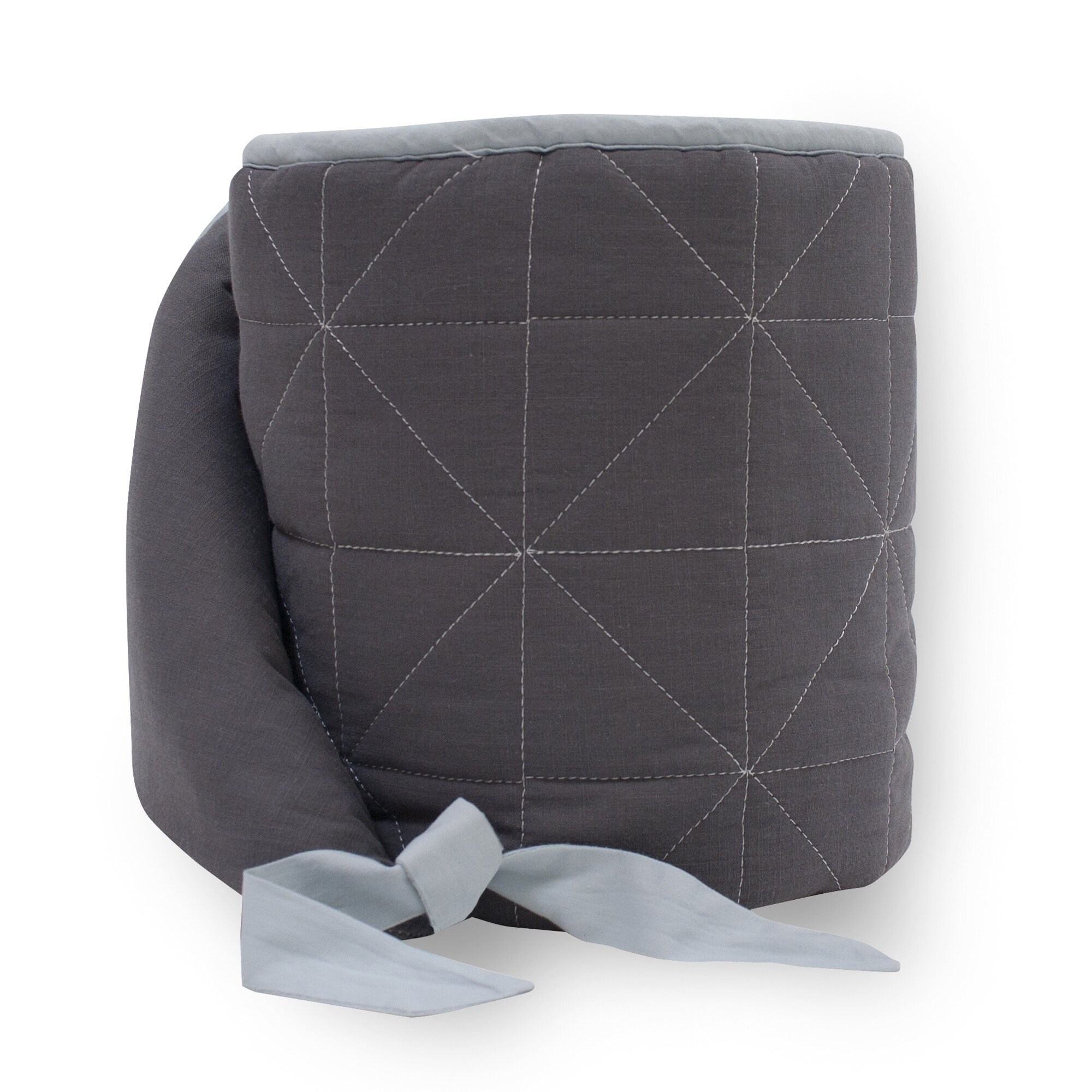 Shop Lambs Ivy Signature Mix Match Gray Blue Quilted Baby Crib