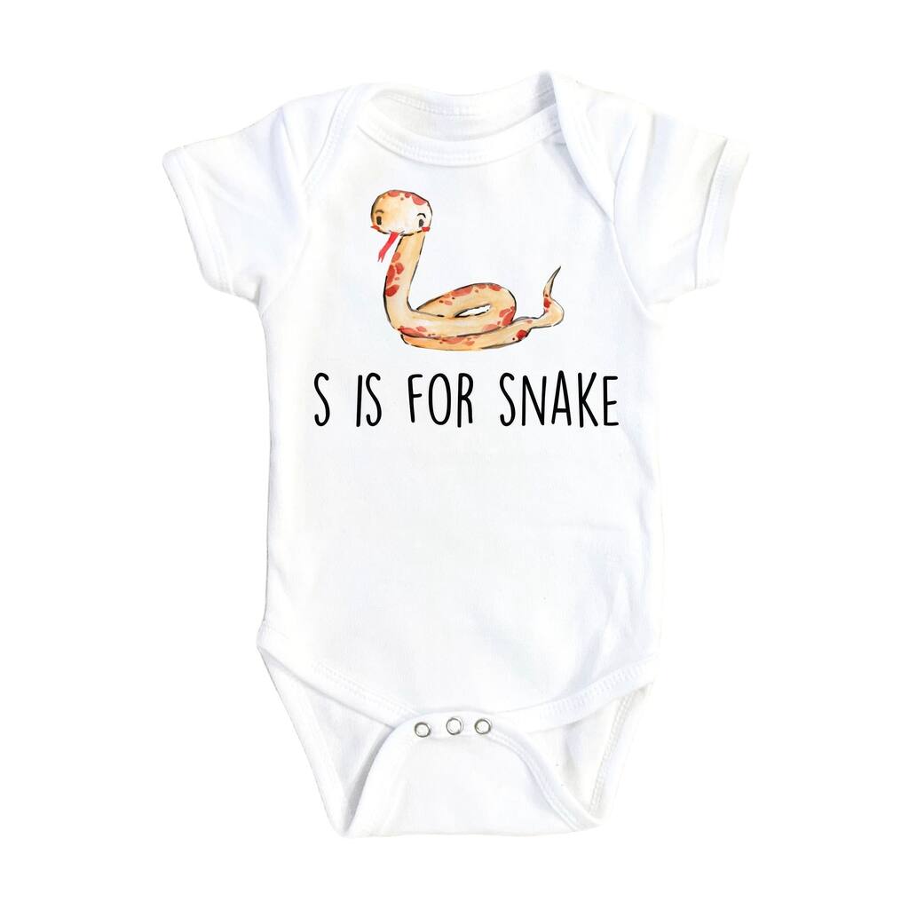 Snake S - Baby Boy Girl Clothes Infant Bodysuit Funny Cute Newborn