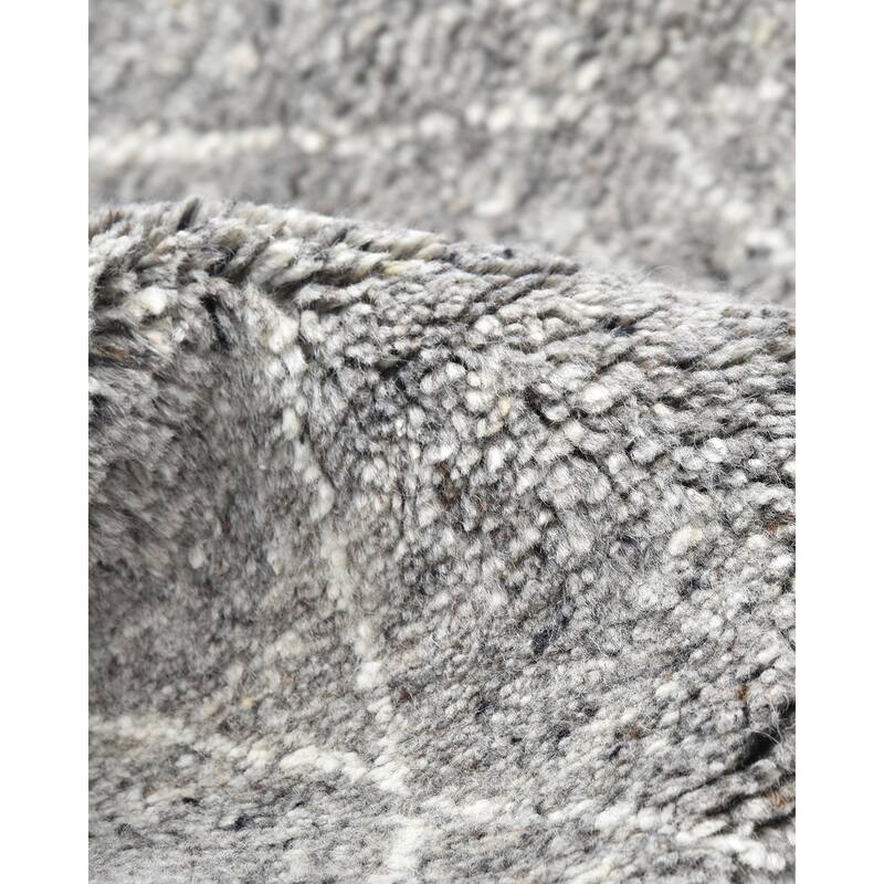 Overton Handmade Shaggy Boho Moroccan Area Rug