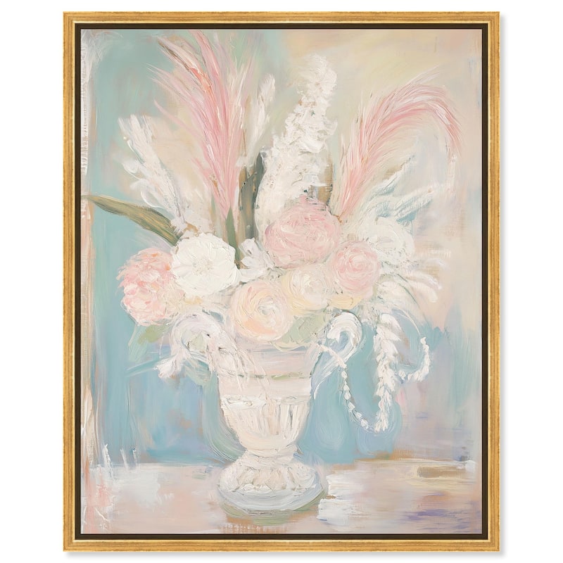 Still Life in Soft Hues I Canvas by Art Remedy - 24" x 30" - Gold