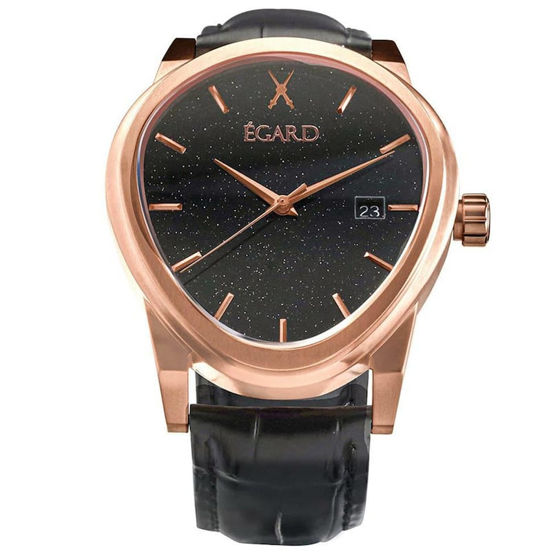 Egard Men's Dali V2 Rose Automatic Black Dial Watch - WCH-5074M0H291 - 6 (36)