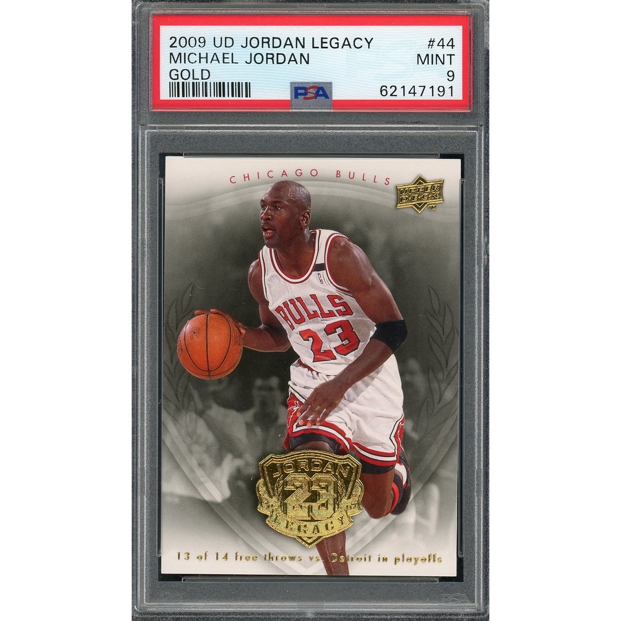 Michael Jordan 2009 Upper Deck Legacy Gold Basketball Card